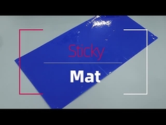 30 طبقة من صفائح البولي إيثيلين سهلة التقشير LDPE حصيرة أرضية مع علامات تبويب زاوية مرقمة