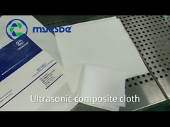 1009 مناديل غرف الأبحاث يمكن التخلص منها 9x9 2 Ply Class 1000 Cleanroom Wipes